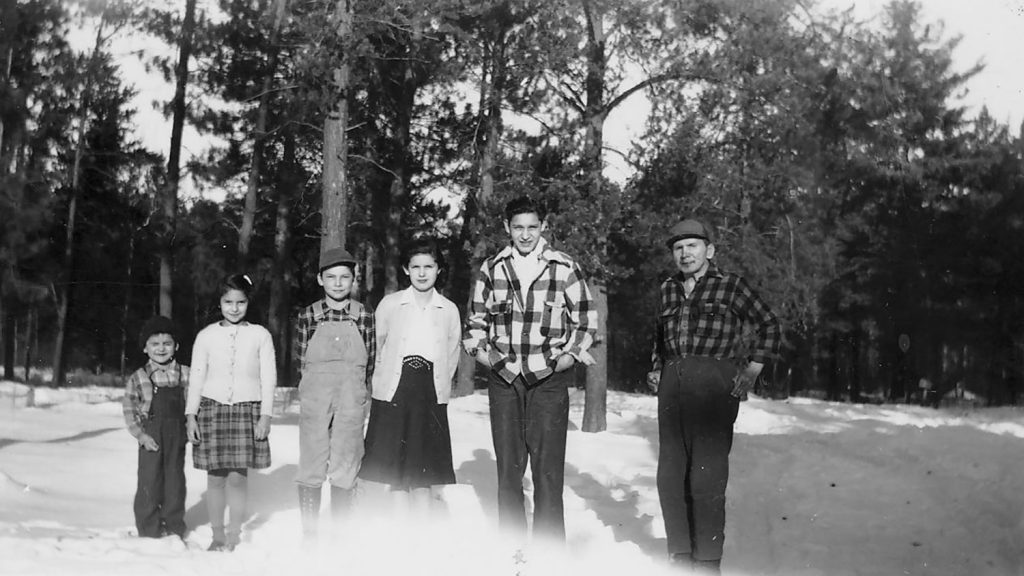 A photo of John Bracklin, Sylvia Bracklin, and Tommy Bracklin. Photo courtesy of Sylvia Bracklin-Baker.